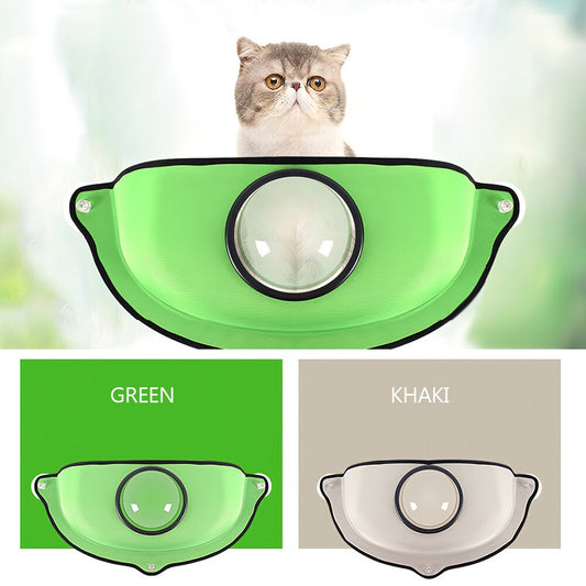 Pet Window Sill Cat Hammock ¨C Suction Cup Mountable Cat Bed for Indoor Cats