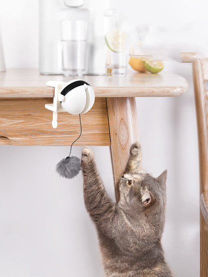 Electric Lifting Motion Cat Toy - Automatic Interactive Teaser