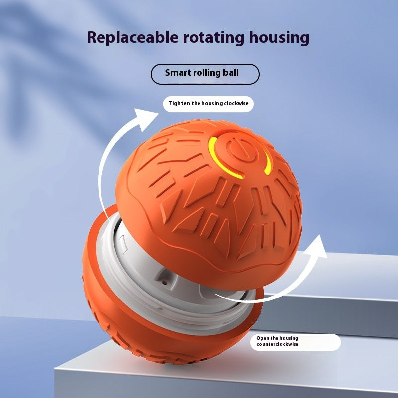 Automatic Luminous Jumping Ball Dog Toy