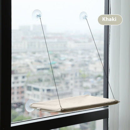 Cat Window Hammock with Strong Suction Cups ¨C Sun Hanging Perch for Indoor Cats