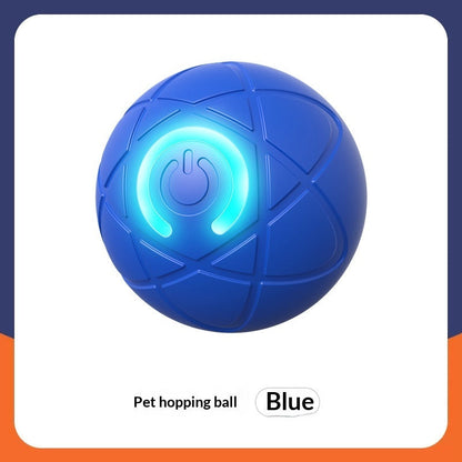 Automatic Luminous Jumping Ball Dog Toy