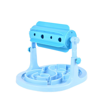 Interactive Slow Feeder Puzzle Bowl for Dogs & Cats