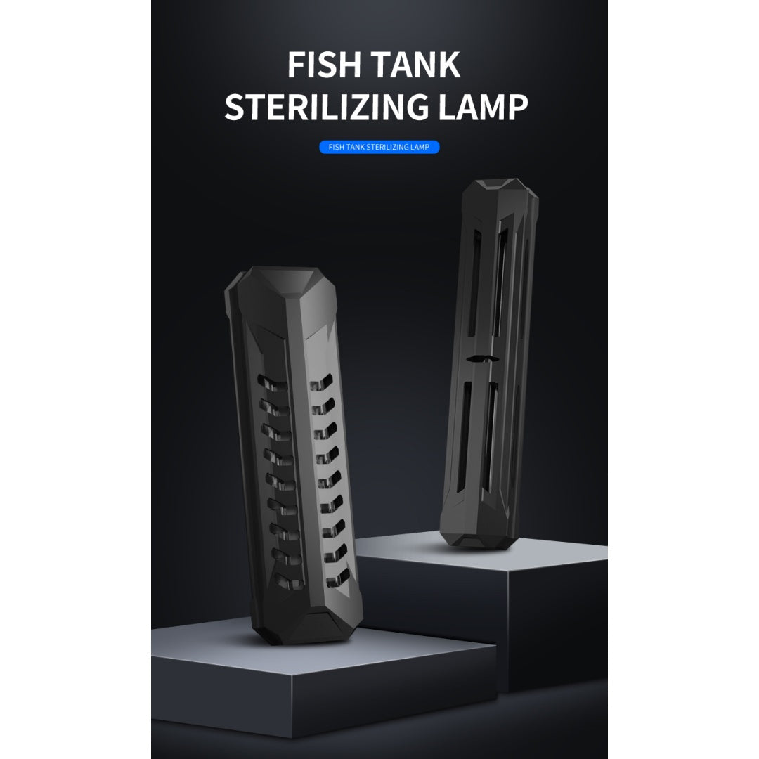 Aquarium UV Sterilizer Lamp - Timed Fish Tank Water Clarifier